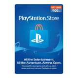Psn Playstation Ps4 Store 100 Usd Codigo Digital Para Juegos