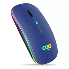 Mouse Inalambrico Slim Coo Bluetooth Dark Blue