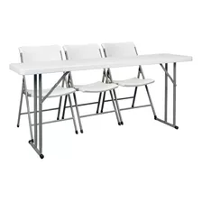 Mesa Dobrável De Treinamento 180cm / Buffet - Duratec