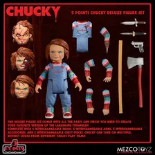 Boneco Chucky Deluxe Figure Set Mezco Toyz