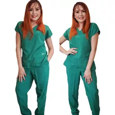 Pijama Cirúrgico Scrub Hospitalar Feminino Bordado Grátis