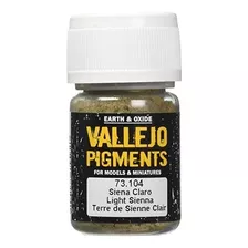 Vallejo Luz Pigmento Siena, 35 Ml.