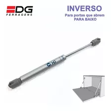 2 Pistão Amortecedor De Porta Armário 100n Abre P/ Baixo Inv