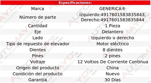 1/ Motor Elevacin Ventana Delantero Generico Canyon 04-12 Foto 2