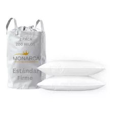 Almohada Hotelera Monarca 200 Hilos Estándar Firme 2 Pz