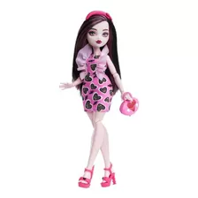 Monster High Muñeca Draculaura Con Más De 10 Articulaciones Flexibles Para Niñas De 4 Años En Adelante