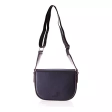 Bolsa Feminina Crossbody Gorgurão Pequena Preta Anacapri