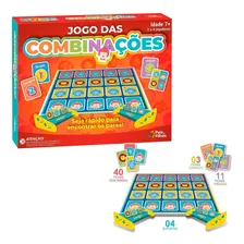 Jogo Das Combinações Tabuleiro Brinquedo Infantil Criança