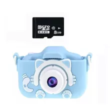 Câmera Infantil Mini Cartao De Memoria 8gb Recarregável 
