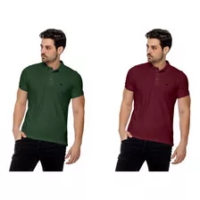 2 Camisetas Camisas Gola Polo Voker Com Proteção Uv Premium 