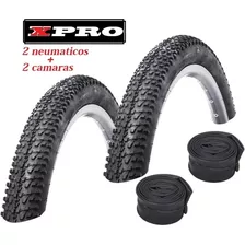 Pack 2 Unidades Neumatico 26 X 2.1 + 2 Camaras Bicicleta