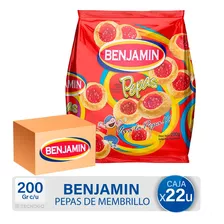 Caja Galletitas Benjamin Pepas Con Membrillo Pack Bulto