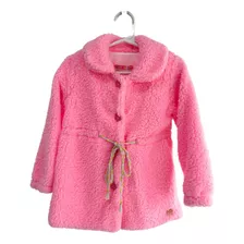 Casaco Teddy Infantil Rosa Mon Sucré