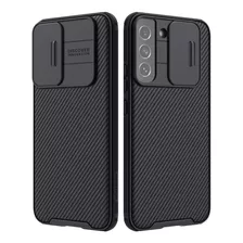 Capa Capinha Nillkin Camshield P Galaxy S22 6.1 Anti Impacto Cor Preto