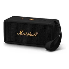Parlante Bluetooth Marshall Middleton Black And Brass