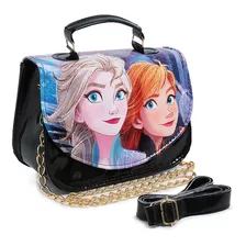 Bolsinha Infantil Transversal Frozen Elza Ana Luxo Minibag