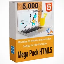 Pacote Pack 5.000 Sites Prontos Html5 ( Bootstrap & Css )