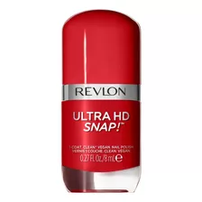 Esmalte De Uñas Revlon Ultra Hd Snap! 8 Ml Cobertura Total Color Cherry On Top