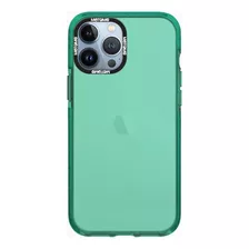 Carcasa Motomo Clear Color Para iPhone 14 Pro Verde