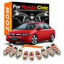 Par Faros Honda Civic 2009-2010-2011 4p Sedan Hibrido Tyc