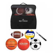 Bolsa De Balones -baloncesto, Futbol, Voleibol,