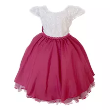 Vestido Infantil Vermelho Borgonha Casamento, Formatura