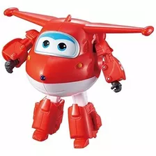 Super Wings Us710210 - Figura De Juguete Jett Transformador,