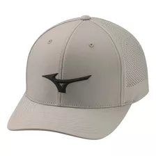 Sombrero Ajustable Mizuno Tour Vent, Talla Única, Gris