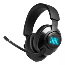 Auriculares Gamer Quantum 400 Drivers 50 Mm Rgb Negros Jbl Light Color N/a