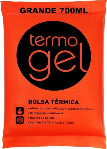 Bolsa Térmica Grande 700ml Quente Ou Fria De Gel  Termogel 