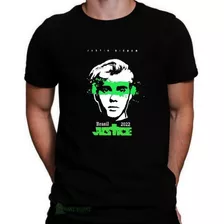 Camiseta Justin Bieber Show Brasil 2022 Camisa Masculina