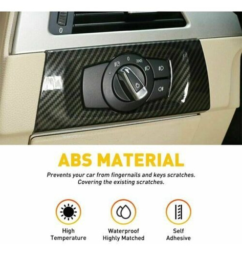 Interior Headlight Switch Panel Cover For Bmw 3 Series E9 Mb Foto 4