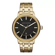 Relógio Armani Exchange Masculino Dourado