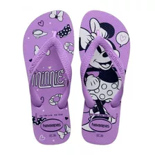 Chinelo Havaianas Top Disney Minnie E Mickey Cores