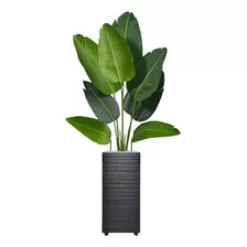 Planta Artificial Arranjo Enfeite Para Sala + Vaso Decoração