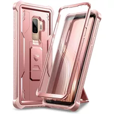 Funda Para Samsung Galaxy S9 Plus, Rosa/resistente/soporte