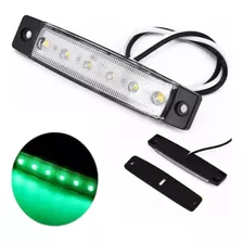 Luz De Navegação 6 Leds Barco Lancha Iate Náutica 9,5x2cm