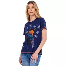 T-shirt Zenz Western Castanho Zw0422034