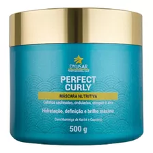 Máscara Nutritiva Para Cabelos Cacheados Perfect Curly Dyusar Cosméticos 500 G