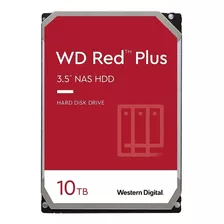 Disco Duro Interno Western Digital Wd Red Plus Wd101efbx 10tb Rojo