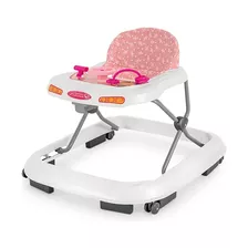 Andador Princesa Rosa Coroa Criança Infantil 12kg Tutti Bab