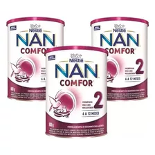  Nestlé Nan Comfor 2 En Lata De 1 De 800g - 6 A 12 Meses