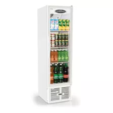 Geladeira Expositora Vertical Conservex Visa Cooler Erv 250l 1 Porta Branca 520 Mm De Largura 127v/220v