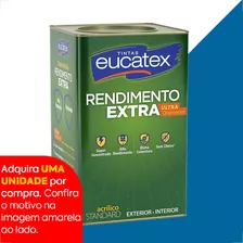 Tinta Latex Eucatex Rendimento Extra Jeans 18l