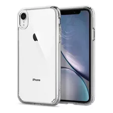 Capa Protetora Hrebos Rígida Premium Transparente Com Design iPhone XR Para Apple iPhone De 1 Unidade