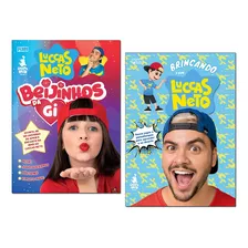 Livro Beijinhos Da Gi+ Brincando Com Luccas Neto Novo