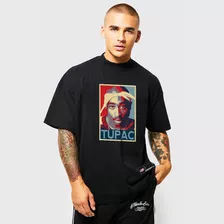 Camiseta Streetwear Black 2pac Ii