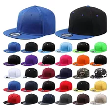 30 Gorras Snapback Para Hombre, Gorras De Visera Plana, Gorr