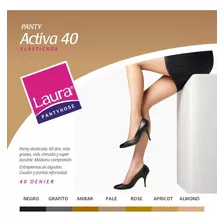 Panty Elástica Activa Denier 40 Laura