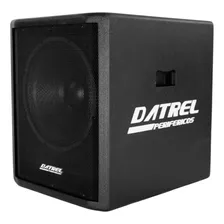 Caixa Sub Grave Woofer Falante 15 Pol Ativa 400w Rms Datrel 